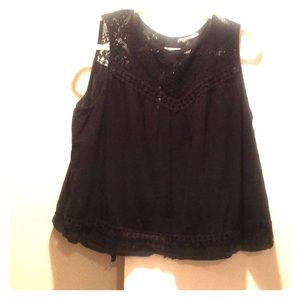 Black summer top